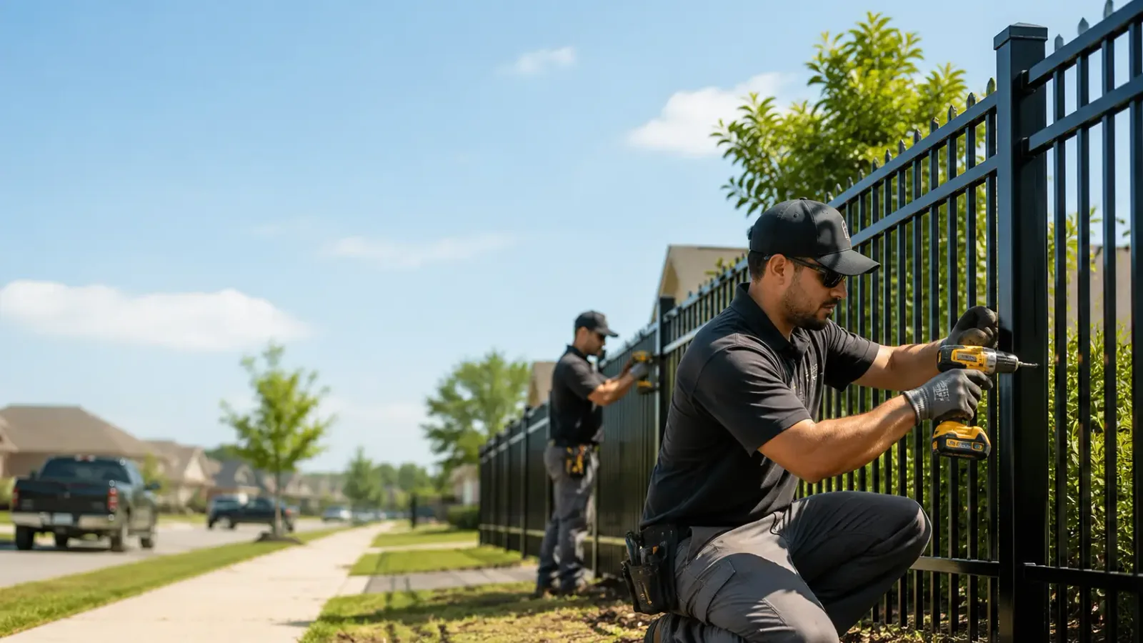 Metal Fence Installation in Starks, LA